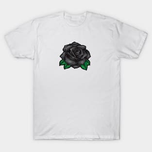 Black Flower T-Shirt